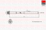 FAI AutoParts Set surub, chiulasa FAI AutoParts B1018 (B1018)