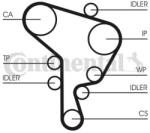 Continental Ctam Set pompa apa + curea dintata CONTINENTAL CTAM CT1044WP1 (CT1044WP1) - automobilus