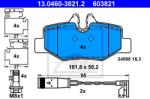 ATE set placute frana, frana disc ATE 13.0460-3821.2 (13.0460-3821.2)