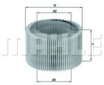 MAHLE Filtru aer MAHLE LX 718 (LX 718)