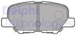 DELPHI set placute frana, frana disc DELPHI LP2501 (LP2501)