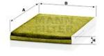 Mann-filter Filtru, aer habitaclu MANN-FILTER FreciousPlus FP 2882 (FP 2882)