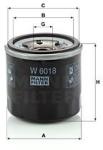 Mann-filter Filtru ulei MANN-FILTER W 6018 (W 6018) - automobilus