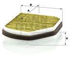 Mann-filter Filtru, aer habitaclu MANN-FILTER FreciousPlus FP 2897 (FP 2897)