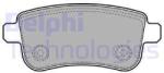 DELPHI set placute frana, frana disc DELPHI LP2153 (LP2153)