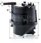 Mann-filter filtru combustibil MANN-FILTER WK 939 (WK 939) - automobilus