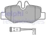 DELPHI set placute frana, frana disc DELPHI LP1939 (LP1939)