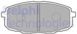 DELPHI set placute frana, frana disc DELPHI LP1819 (LP1819)