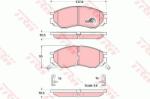 TRW set placute frana, frana disc TRW COTEC GDB1286 (GDB1286)