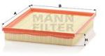 Mann-filter Filtru aer MANN-FILTER C 26 110/2 (C 26 110/2) - automobilus