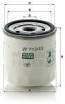 Mann-filter Filtru ulei MANN-FILTER W 712/43 (W 712/43) - automobilus