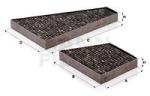 Mann-filter Filtru, aer habitaclu MANN-FILTER CUK 35 000-2 (CUK 35 000-2)
