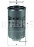 MAHLE filtru combustibil MAHLE KC 195 (KC 195) - automobilus