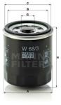 Mann-filter Filtru ulei MANN-FILTER W 68/3 (W 68/3) - automobilus