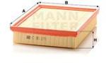 Mann-filter Filtru aer MANN-FILTER C 30 171 (C 30 171) - automobilus