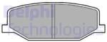 DELPHI set placute frana, frana disc DELPHI LP527 (LP527)