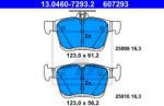 ATE set placute frana, frana disc ATE 13.0460-7293.2 (13.0460-7293.2)
