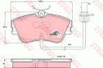 TRW set placute frana, frana disc TRW COTEC GDB1367 (GDB1367)