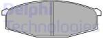 DELPHI set placute frana, frana disc DELPHI LP373 - automobilus