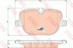 TRW set placute frana, frana disc TRW COTEC GDB1824 (GDB1824)