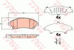 TRW set placute frana, frana disc TRW GDB3633 (GDB3633) - automobilus