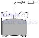 DELPHI set placute frana, frana disc DELPHI LP667 (LP667)