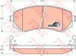 TRW set placute frana, frana disc TRW COTEC GDB3208 (GDB3208)