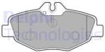 DELPHI set placute frana, frana disc DELPHI LP1791 (LP1791)
