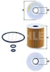 MAHLE Filtru ulei MAHLE OX 422D (OX 422D) - automobilus