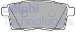 DELPHI set placute frana, frana disc DELPHI LP2052 (LP2052)