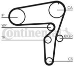 Continental Ctam Set curea de distributie CONTINENTAL CTAM CT1076K1 (CT1076K1) - automobilus
