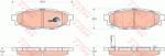 TRW set placute frana, frana disc TRW COTEC GDB3373 (GDB3373)