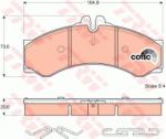 TRW set placute frana, frana disc TRW GDB1288 - automobilus
