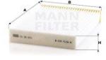 Mann-filter Filtru, aer habitaclu MANN-FILTER CU 25 012 (CU 25 012)