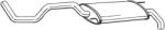 BOSAL Toba esapament finala BOSAL 278-101 (278-101) - automobilus