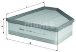 MAHLE Filtru aer MAHLE LX 1640 (LX 1640) - automobilus