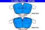 ATE set placute frana, frana disc ATE 13.0460-7228.2 (13.0460-7228.2)