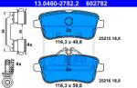 ATE set placute frana, frana disc ATE 13.0460-2782.2 (13.0460-2782.2)