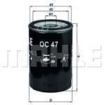 MAHLE Filtru ulei MAHLE OC 47 (OC 47) - automobilus