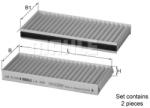 MAHLE Filtru, aer habitaclu MAHLE LA 392/S (LA 392/S)