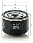 Mann-filter Filtru ulei MANN-FILTER W 7003 (W 7003) - automobilus
