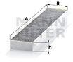 Mann-filter Filtru, aer habitaclu MANN-FILTER CUK 5141 (CUK 5141)