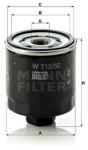 Mann-filter Filtru ulei MANN-FILTER W 712/52 (W 712/52) - automobilus