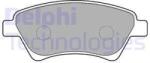 DELPHI set placute frana, frana disc DELPHI LP1730 (LP1730)