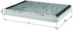MAHLE Filtru, aer habitaclu MAHLE LAK 75 (LAK 75)