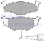 DELPHI set placute frana, frana disc DELPHI LP1709 (LP1709)