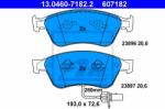 ATE set placute frana, frana disc ATE 13.0460-7182.2 - automobilus