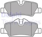 DELPHI set placute frana, frana disc DELPHI LP2762 - automobilus