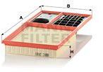 Mann-filter Filtru aer MANN-FILTER C 3880 (C 3880) - automobilus