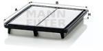 Mann-filter Filtru aer MANN-FILTER C 2941 (C 2941) - automobilus